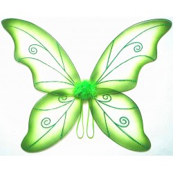 W28706-GREEN  ADULT FAIRY WING